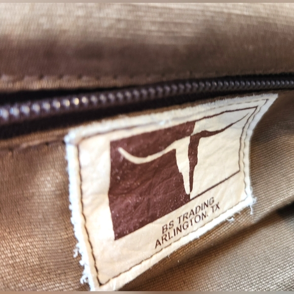 BIG BAD Cowhide Weekender BS TRADING Old West Brown Cow Fur Texas Satchel NEW - Picture 11 of 16